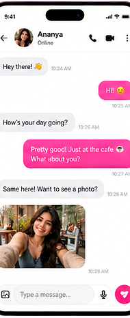 Lovio Chat Screen
